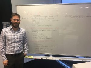 Ted at Whiteboard